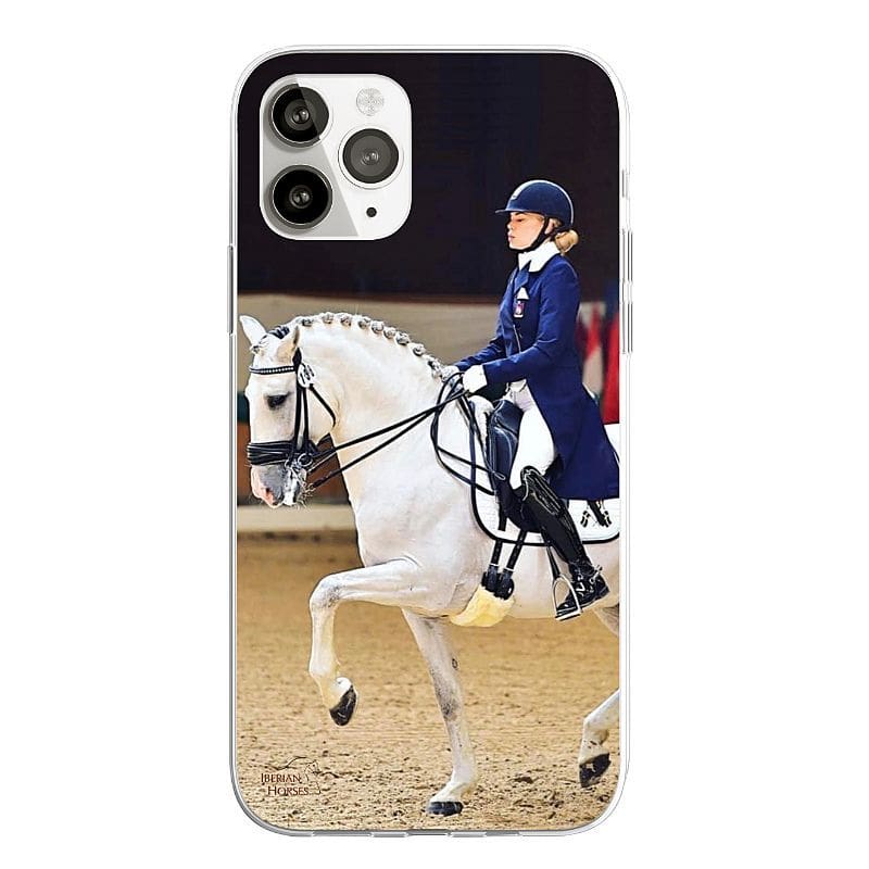 funda para tu móvil con imagen de lusitano en doma iberianhorseshop