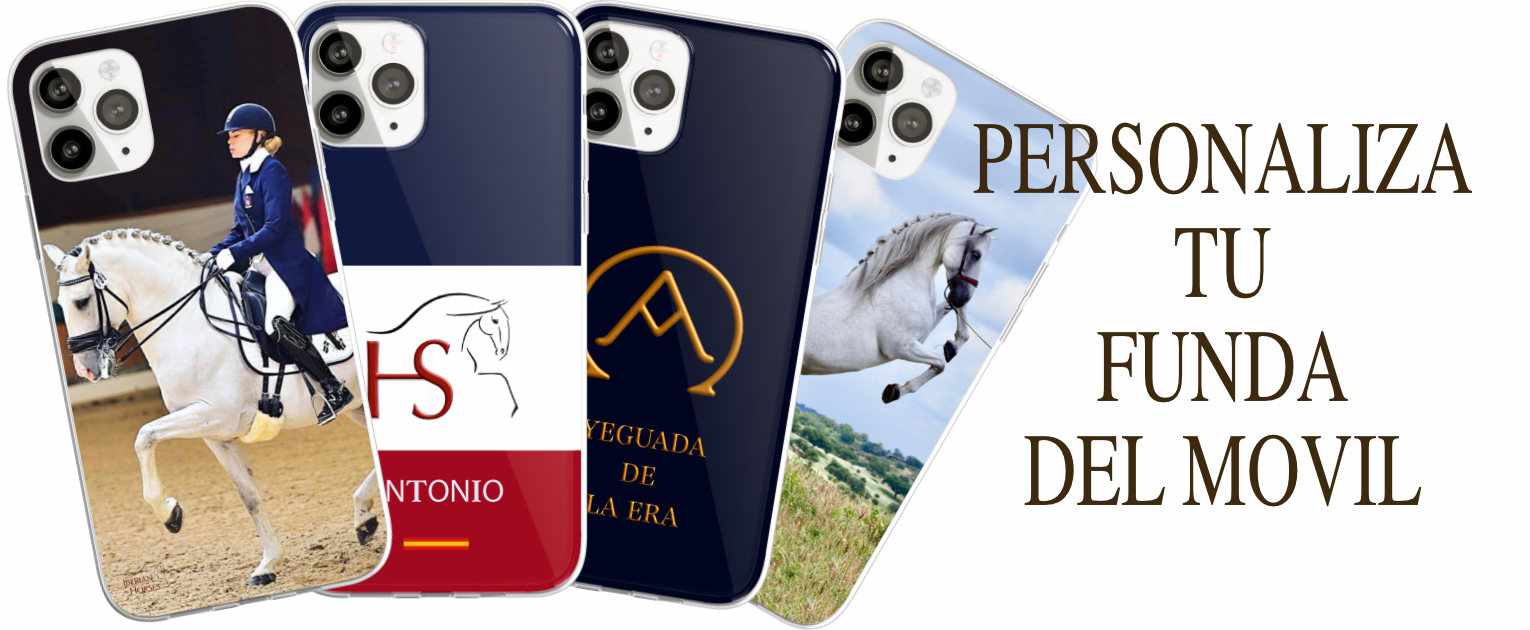 fundas para móviles de caballos iberian horse shop