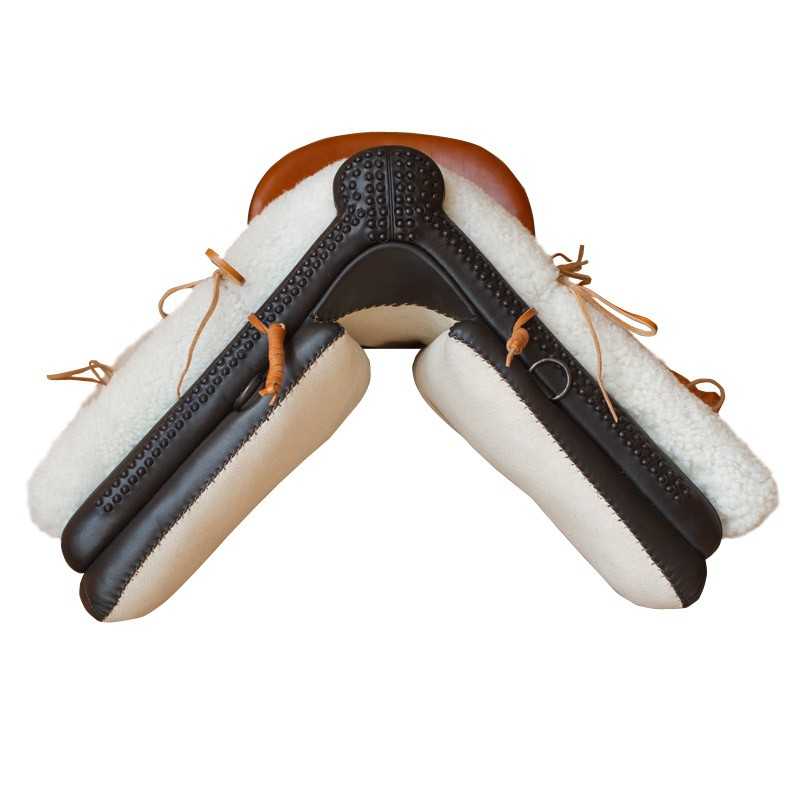 MONTURA MARJOMAN VAQUERA PIEL DE CORDERO MOTEADA