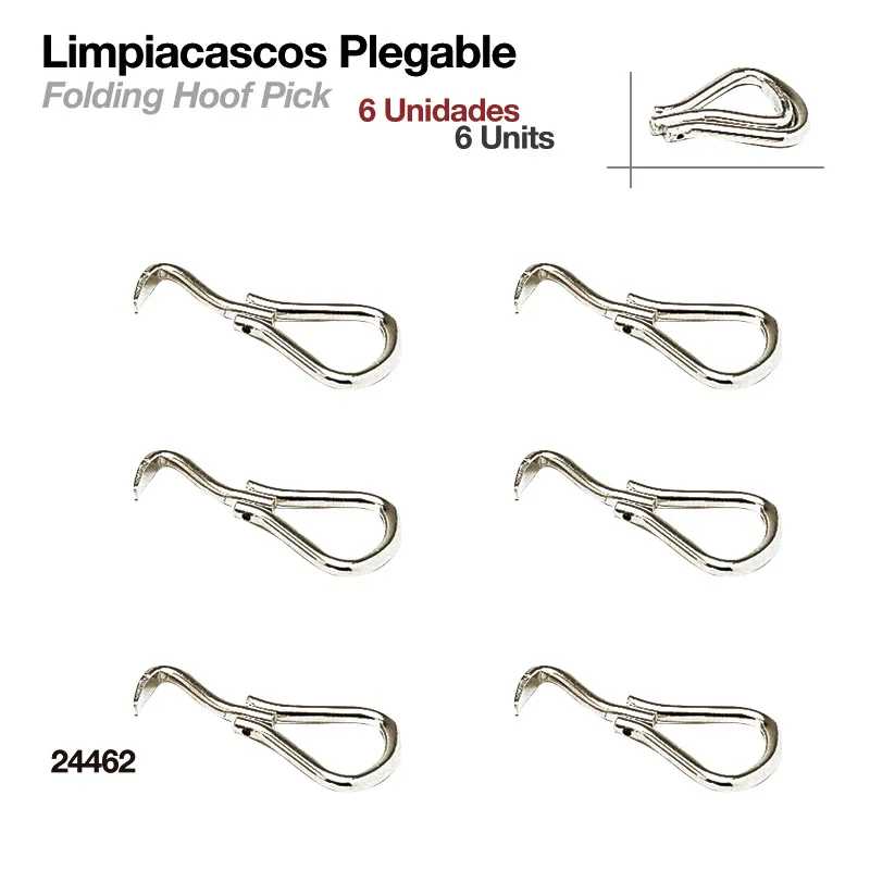 LIMPIACASCOS PLEGABLE 24462 6uds