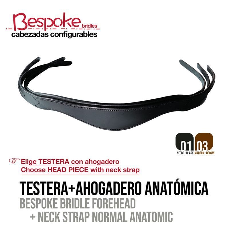 CABEZADA CONFIGURABLE TESTERA & AHOGADERO ANATOMICA