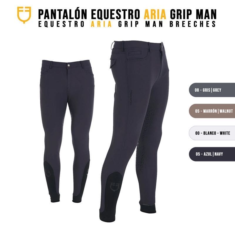 PANTALON EQUESTRO ARIA GRIP MAN ET06740