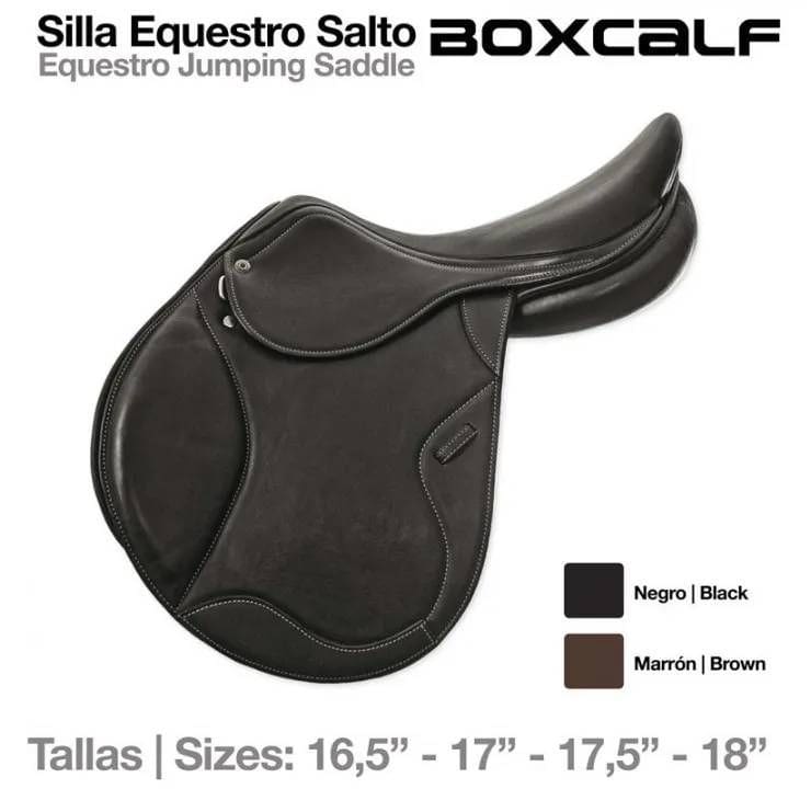 SILLA EQUESTRO SALTO BOXCALF
