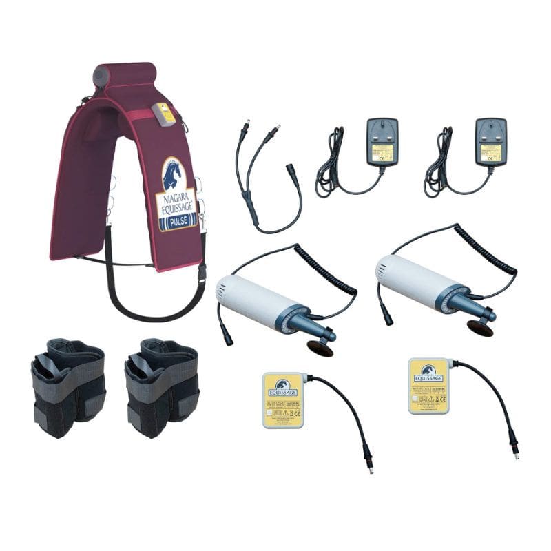 Equissage Pulse Professional Riders Set (Includes Riders Pad)