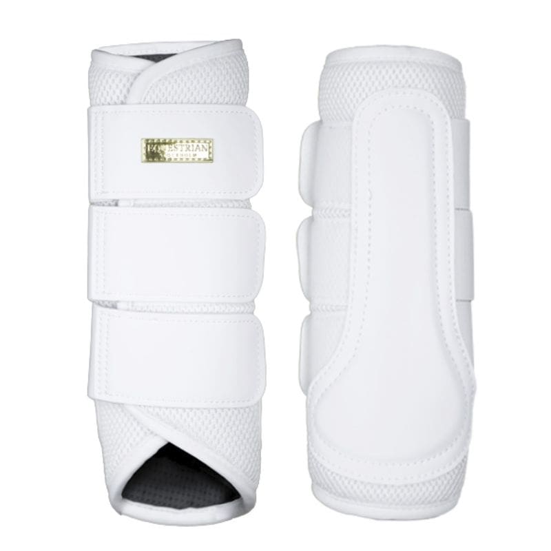 Classic Mesh Brushing Boots White Gold
