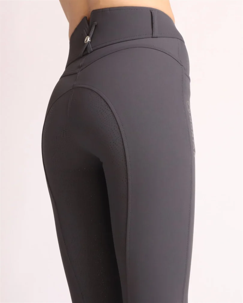 Breeches Megan Yati Tiro Alto Gris