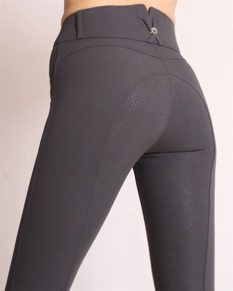 Breeches Megan Yati Tiro Alto Gris