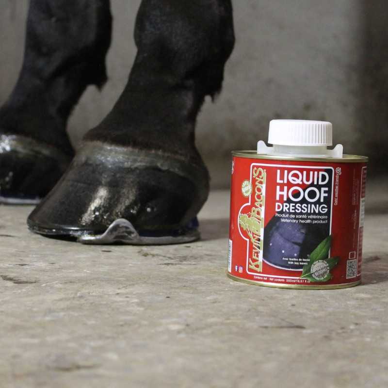 KEVIN BACON'S LIQUID HOOF DRESSING. ACEITE PARA CASCOS CON BROCHA