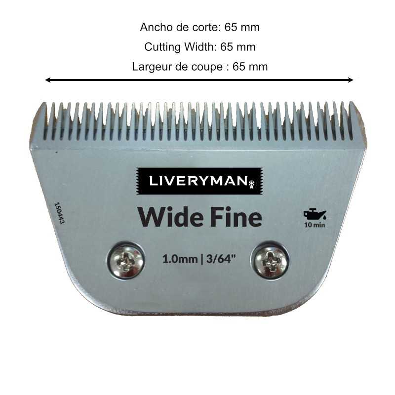 REPUESTO DE CUCHILLAS LIVERYMAN HARMONY WIDE FINE 1.0
