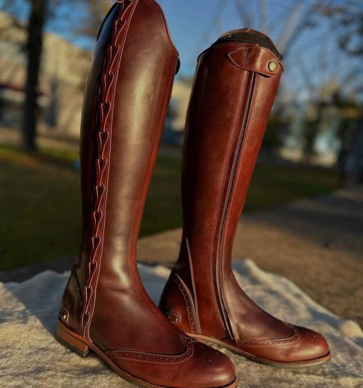 BOTA DE MONTAR CON PUNTERA INGLESA 354-VENTURA