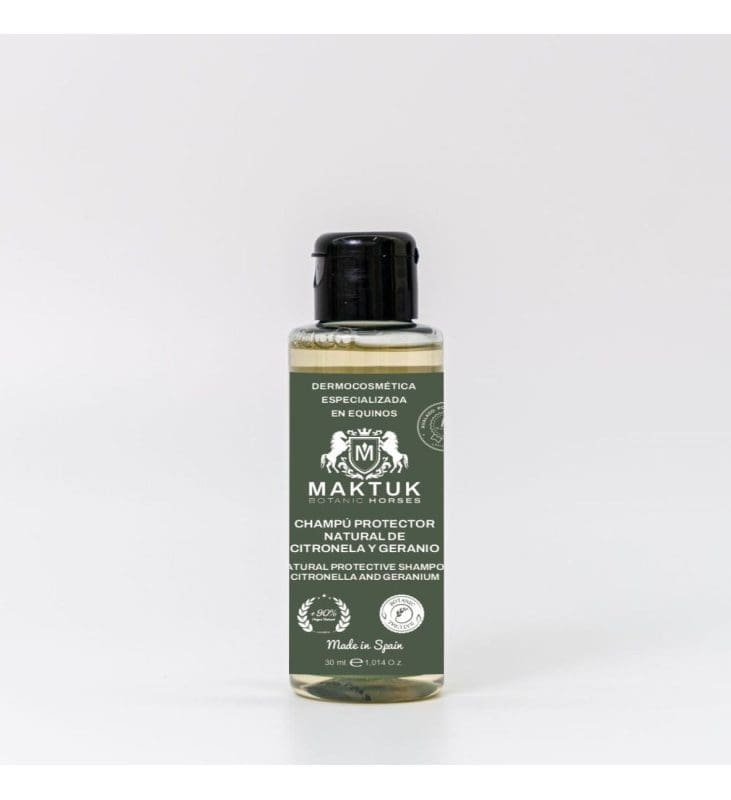 Champú Protector Natural De Citronela Y Geranio 30 Ml